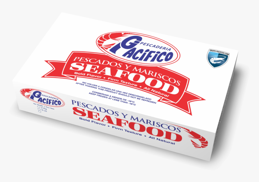 Design Box For Shrimp And Seafood - Pescaderia Pacifico, HD Png Download
