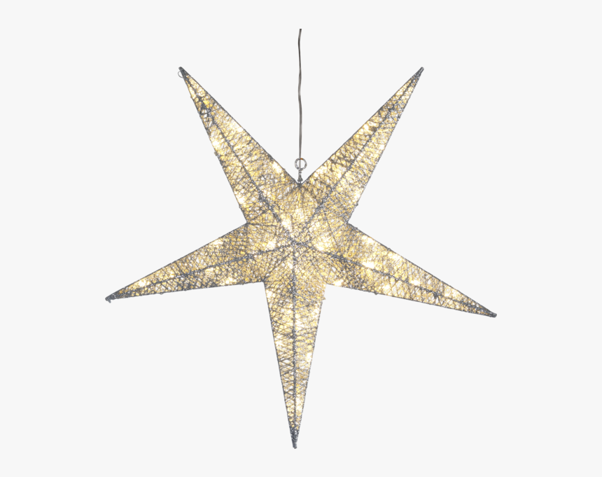 Estrella De 5 Puntas Dorada , Png Download - Gwiazda Led Dekoracja, Transparent Png