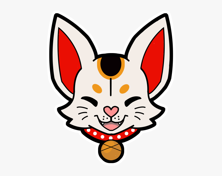 Lucky Cat Charm - Cartoon, HD Png Download