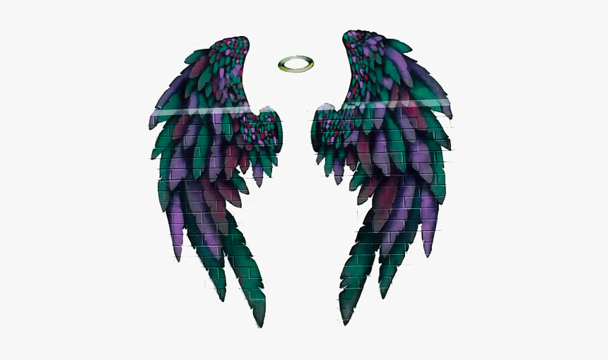Street Art Angel Wings, HD Png Download