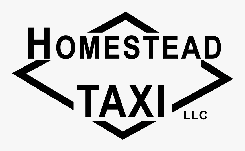 Homestead Taxi - Sign, HD Png Download