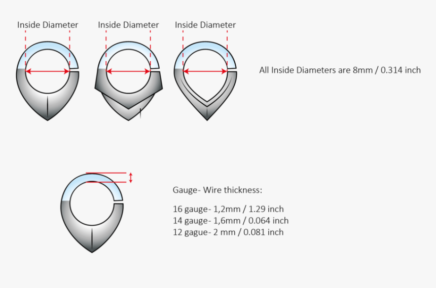 Size Guide Jewelry-02, HD Png Download