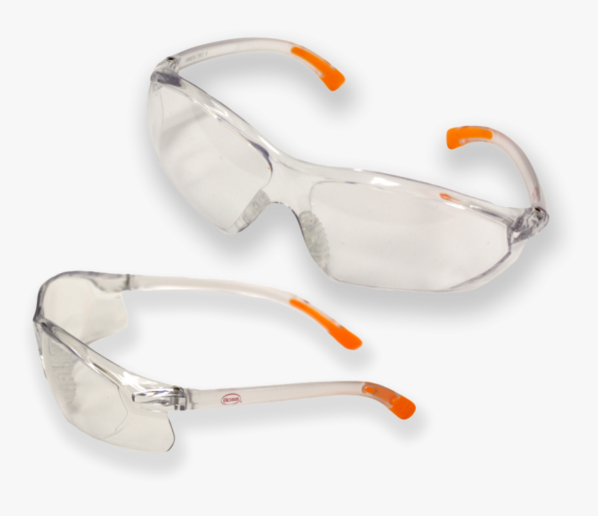 Boss Wrap Around Clear Lens Gloves - Plastic, HD Png Download
