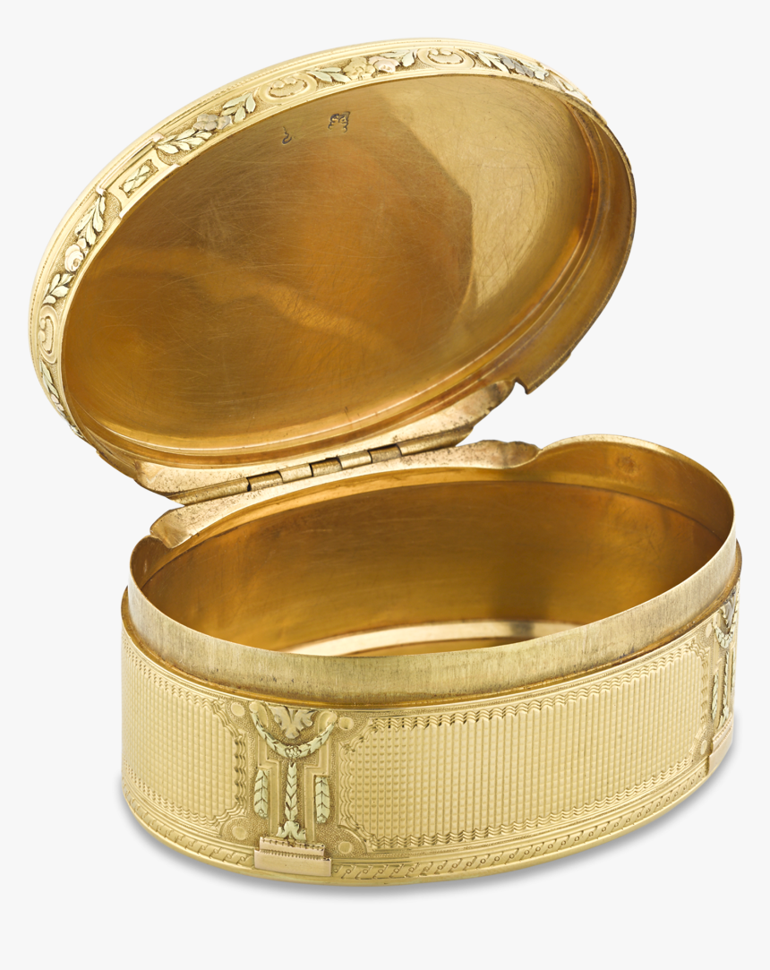 Louis Xvi Gold Snuff Box - Gold Snuff Box, HD Png Download