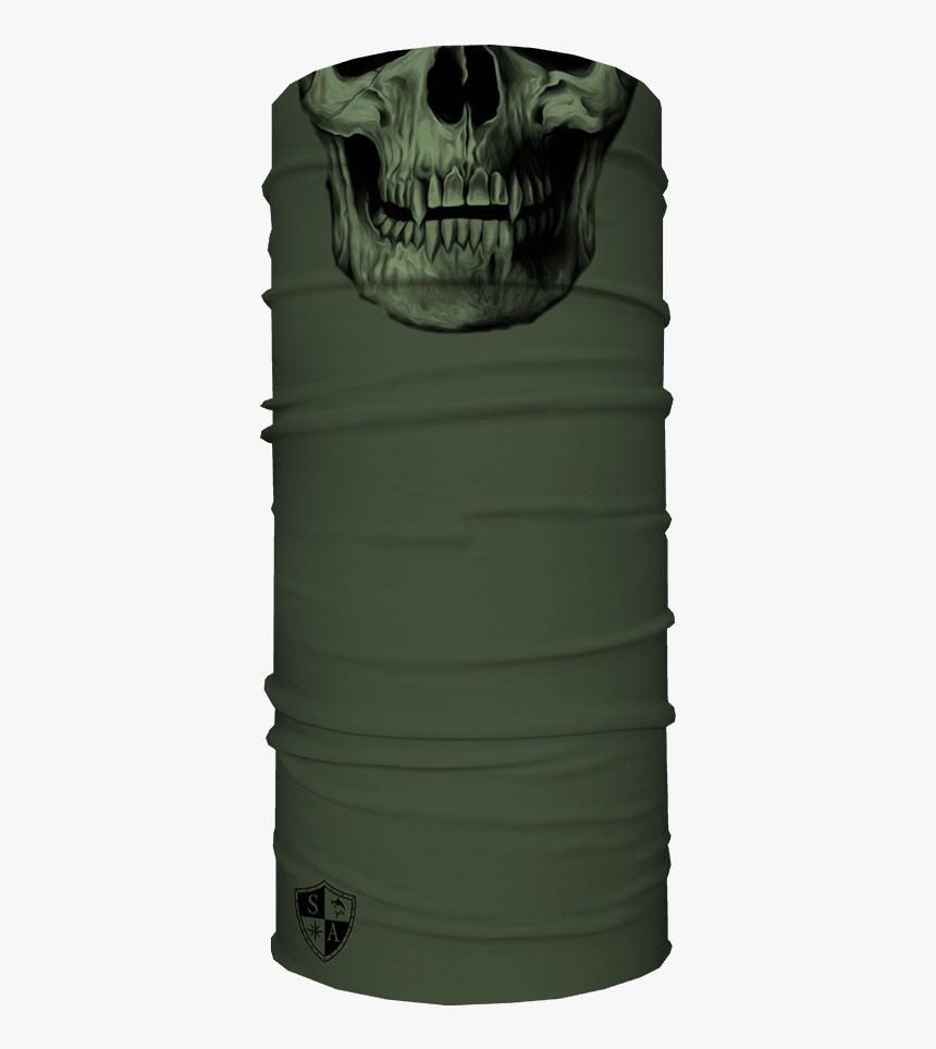 Od Green Skull - Tactical Od Green Skull Face Shield, HD Png Download