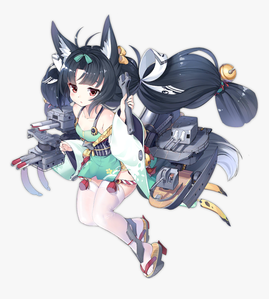 Azur Lane Yuubari Retrofit, HD Png Download