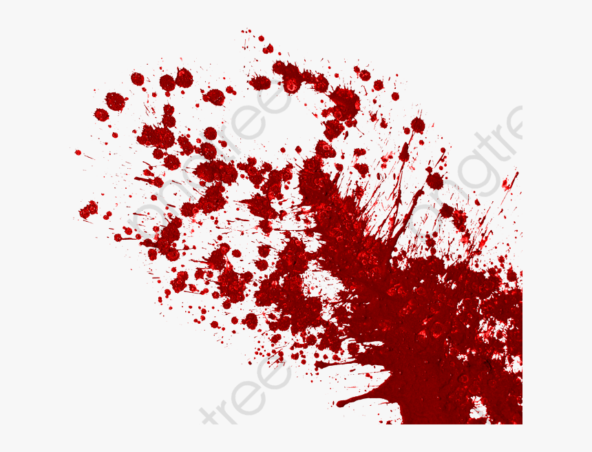 Splash Of Red Blood, Splash Clipart, Blood Clipart, - Blood Splatter Png, Transparent Png