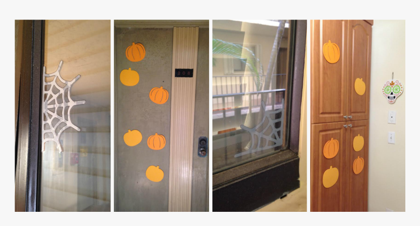 Transparent Halloween Decorations Png - Sliding Door, Png Download