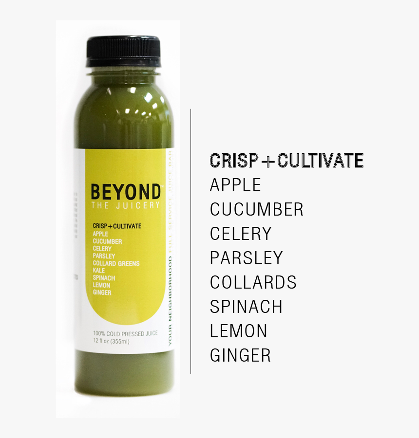 Png Crisp Cultivate - Glass Bottle, Transparent Png