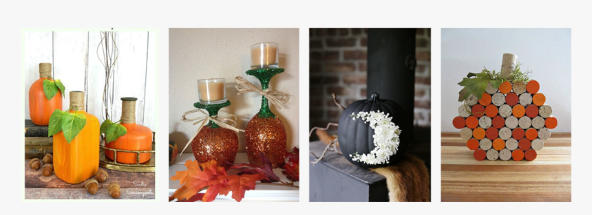 Spray Painted Diy Halloween Decorations - Centrepiece, HD Png Download
