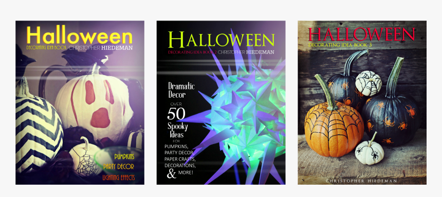 Halloween Book Covers Collage - Jack-o'-lantern, HD Png Download