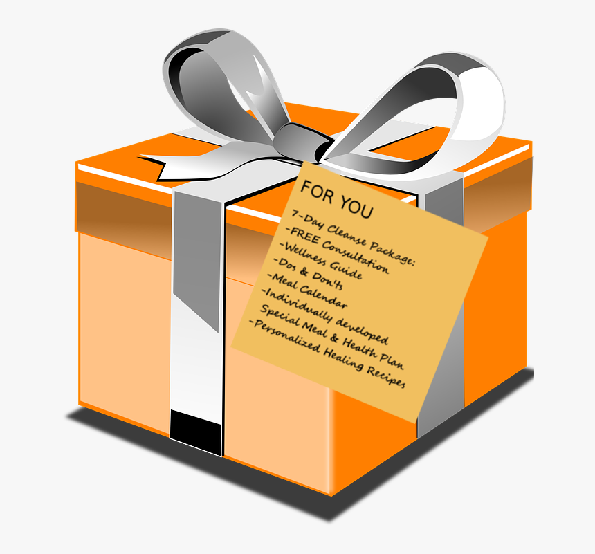 Gold Gift Box Png , Png Download, Transparent Png