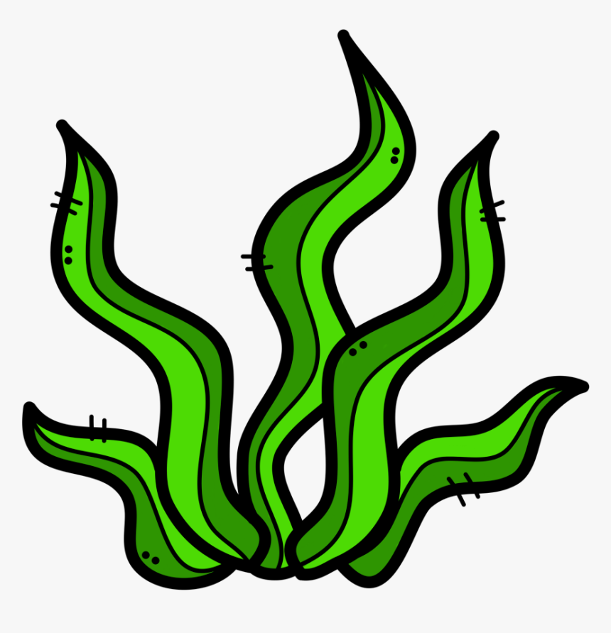 Transparent Seaweed Silhouette Png - Creative Clips Clipart, Png Download