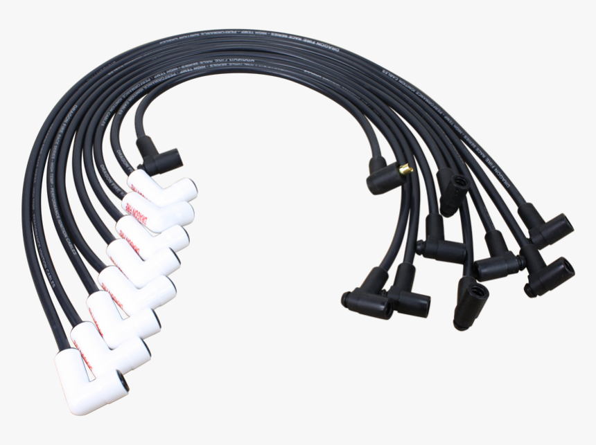 Performance Ceramic Hei Spark Plug Wires Set 8mm Chevy - Storage Cable, HD Png Download