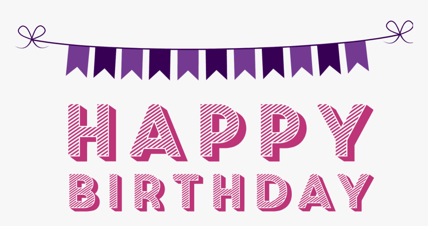 Happy Birthday To Me Png, Transparent Png