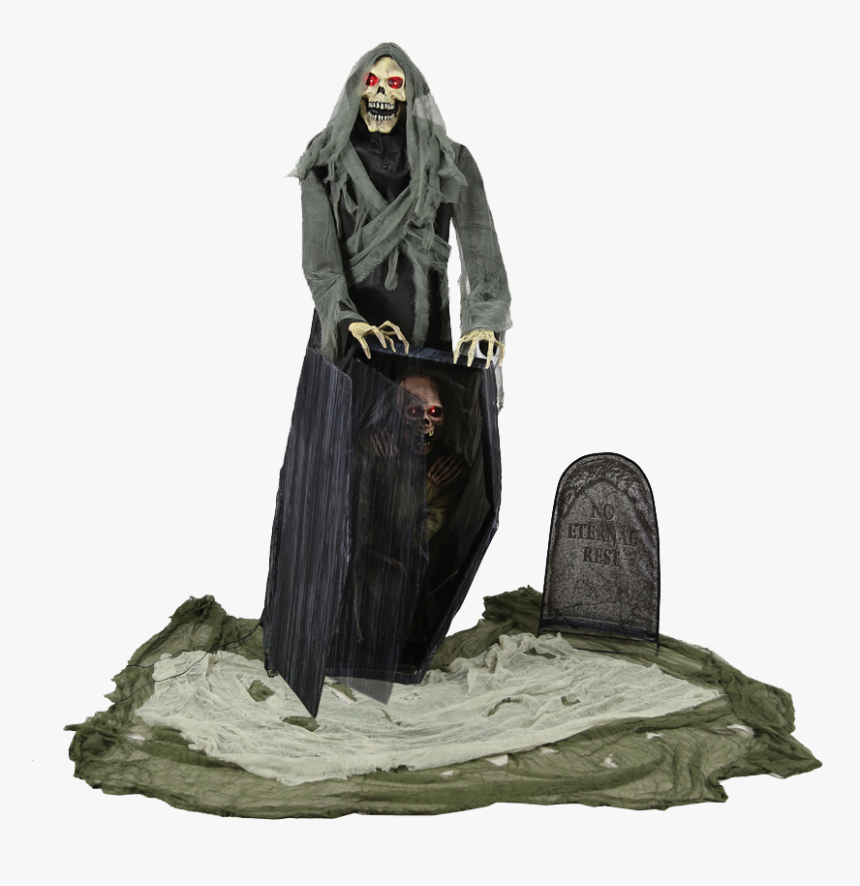 Graveyard Reaper Halloween Prop, HD Png Download