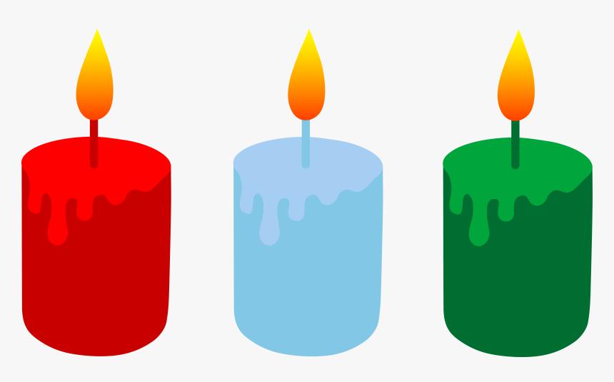 Candle Border Clipart - Candles Clipart, HD Png Download