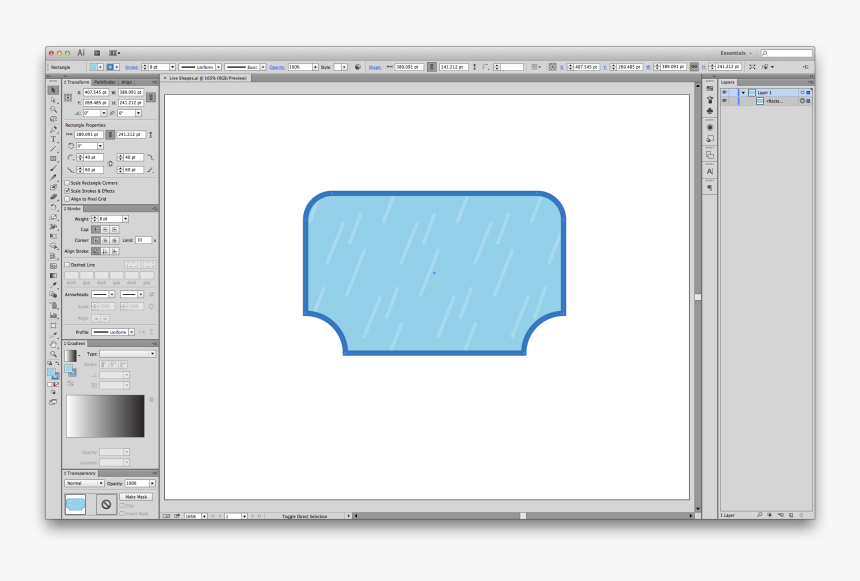 Illustrator Corner, HD Png Download