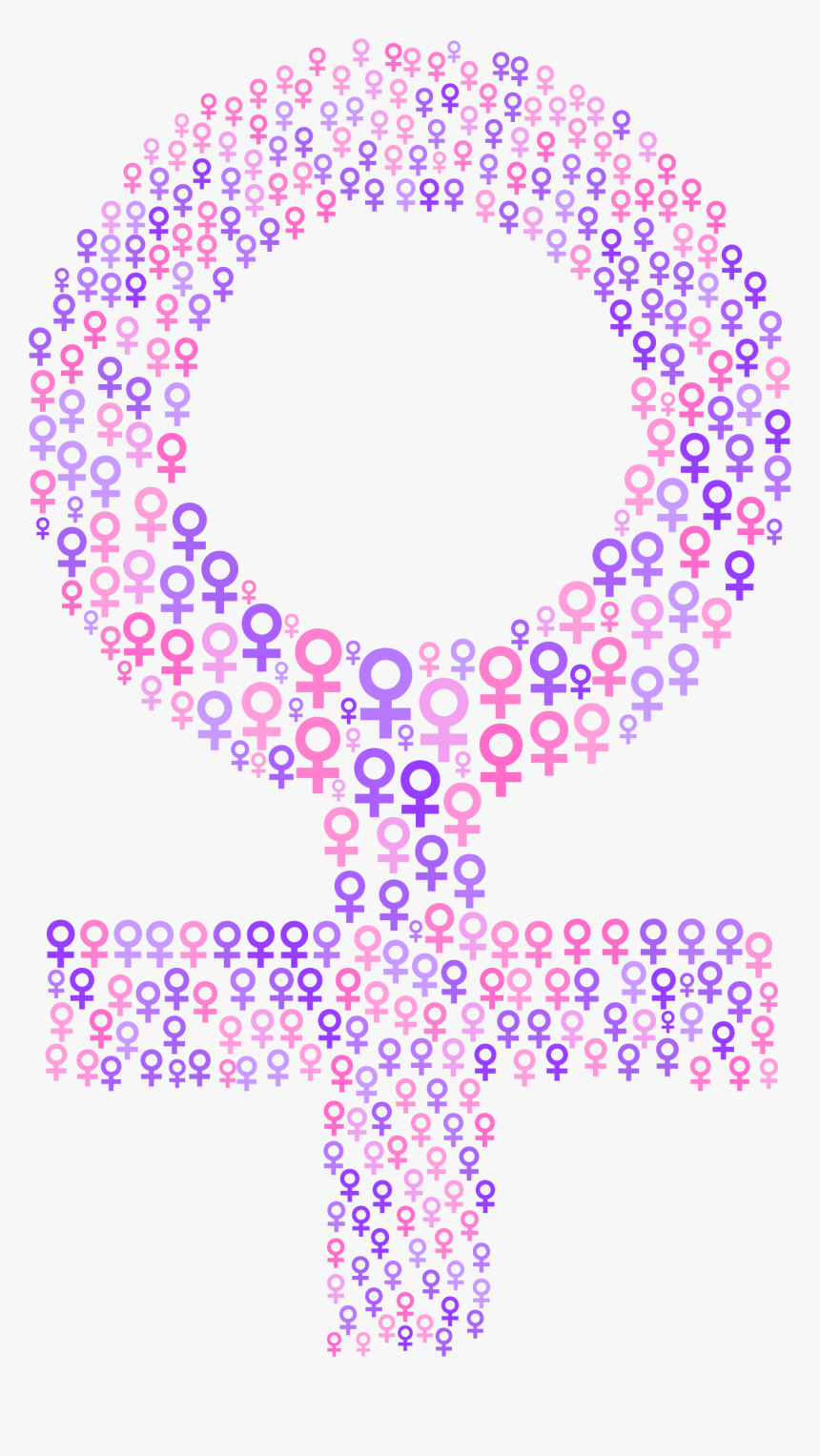 Transparent Feminist Symbol Png - Transparent Pink Venus Symbol, Png Download