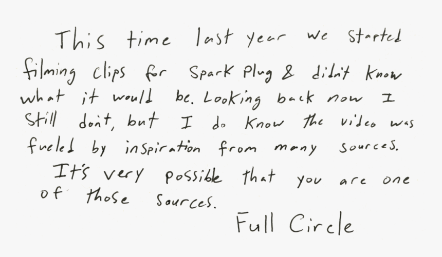 Full Circle - Handwriting, HD Png Download