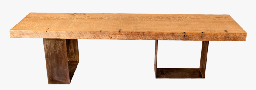 Modern Rustic Wood Bench, HD Png Download