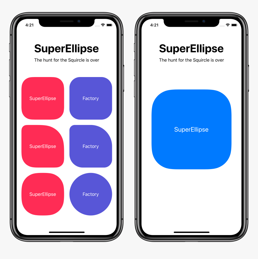 Individual Corners - React Native Squircle, HD Png Download
