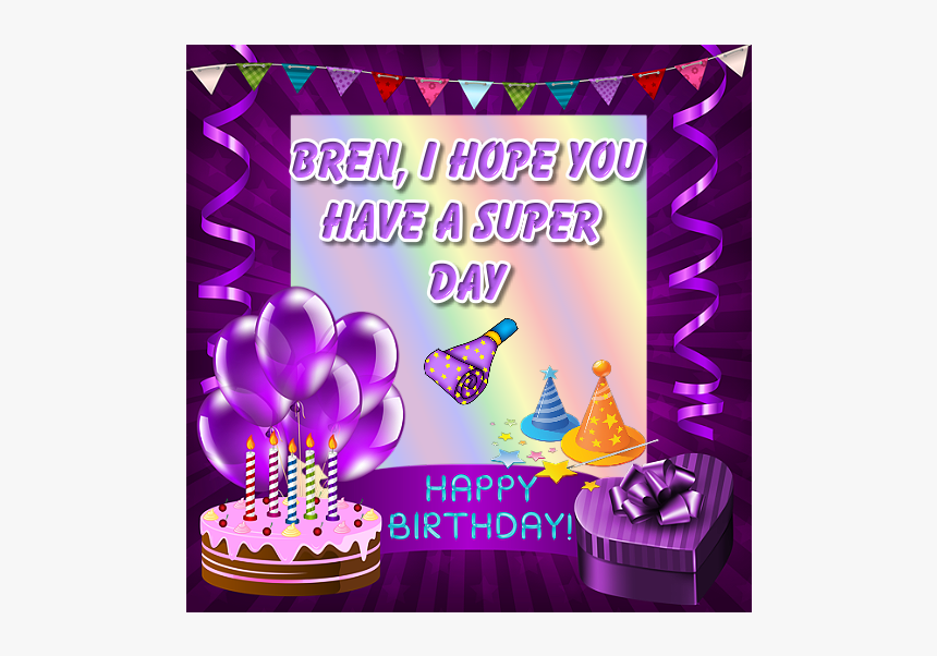 Background Happy Birthday Hd, HD Png Download