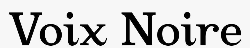 Voix Noire Text Logo - Calligraphy, HD Png Download