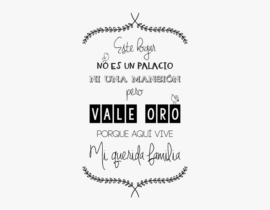 Clip Art Vinilos Decorativos Este Hogar - Vida Te Pondrá Obstáculos Pero Los Límites, HD Png Download