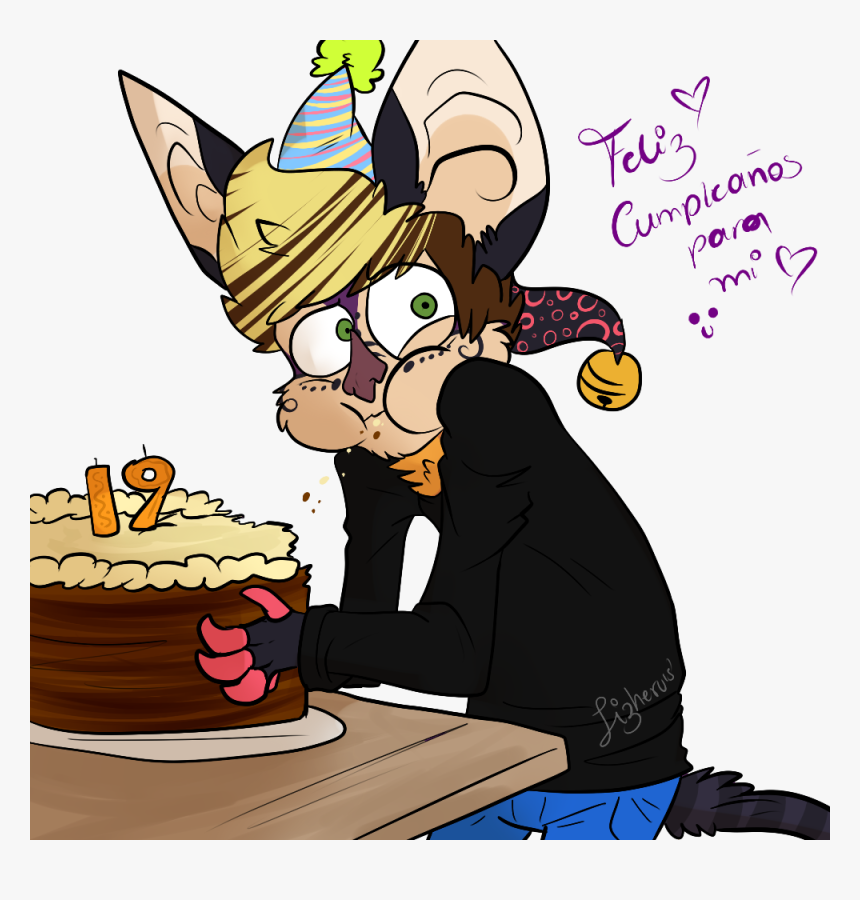 Happy Birthday To Me - Cartoon, HD Png Download