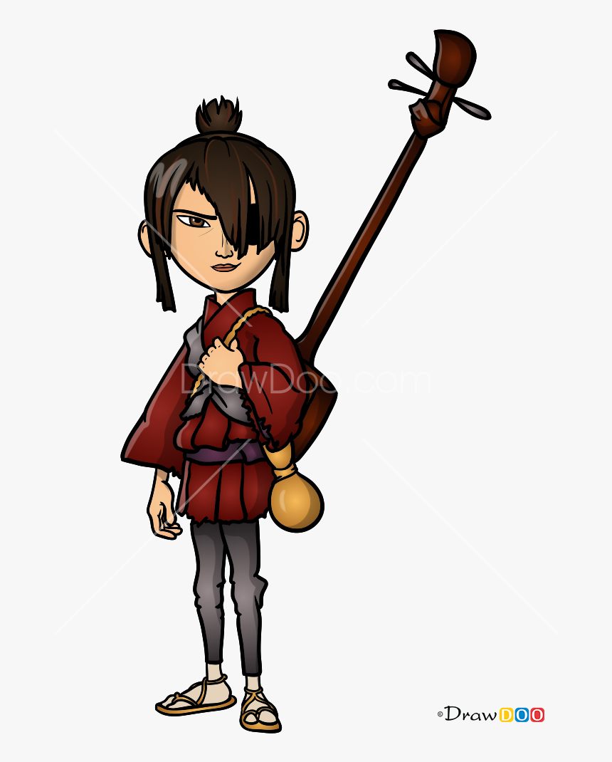 Kubo And The Two Strings Drawing, HD Png Download