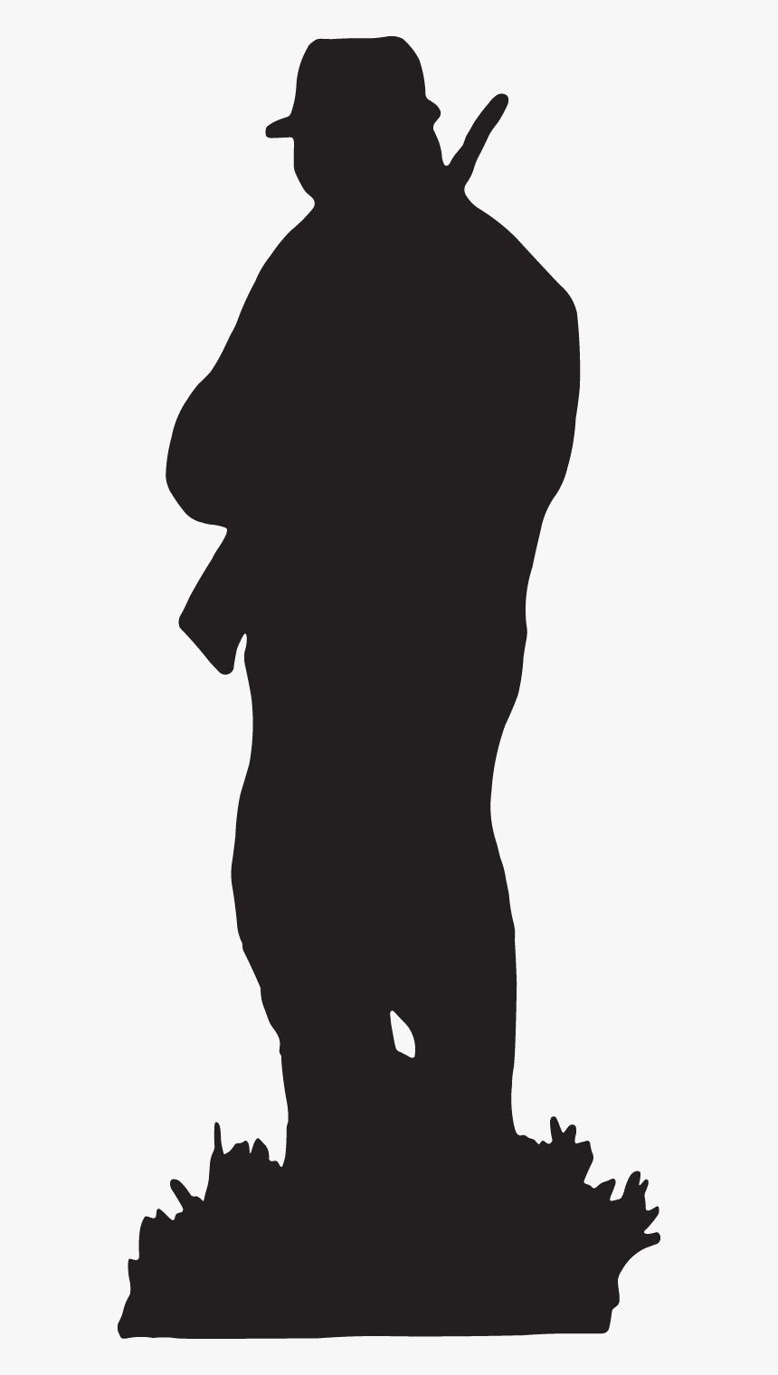 Hunter Silhouette Png, Transparent Png