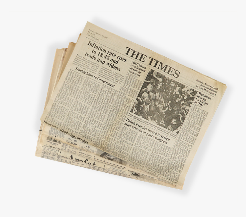 1989 Gifts - Newsprint, HD Png Download