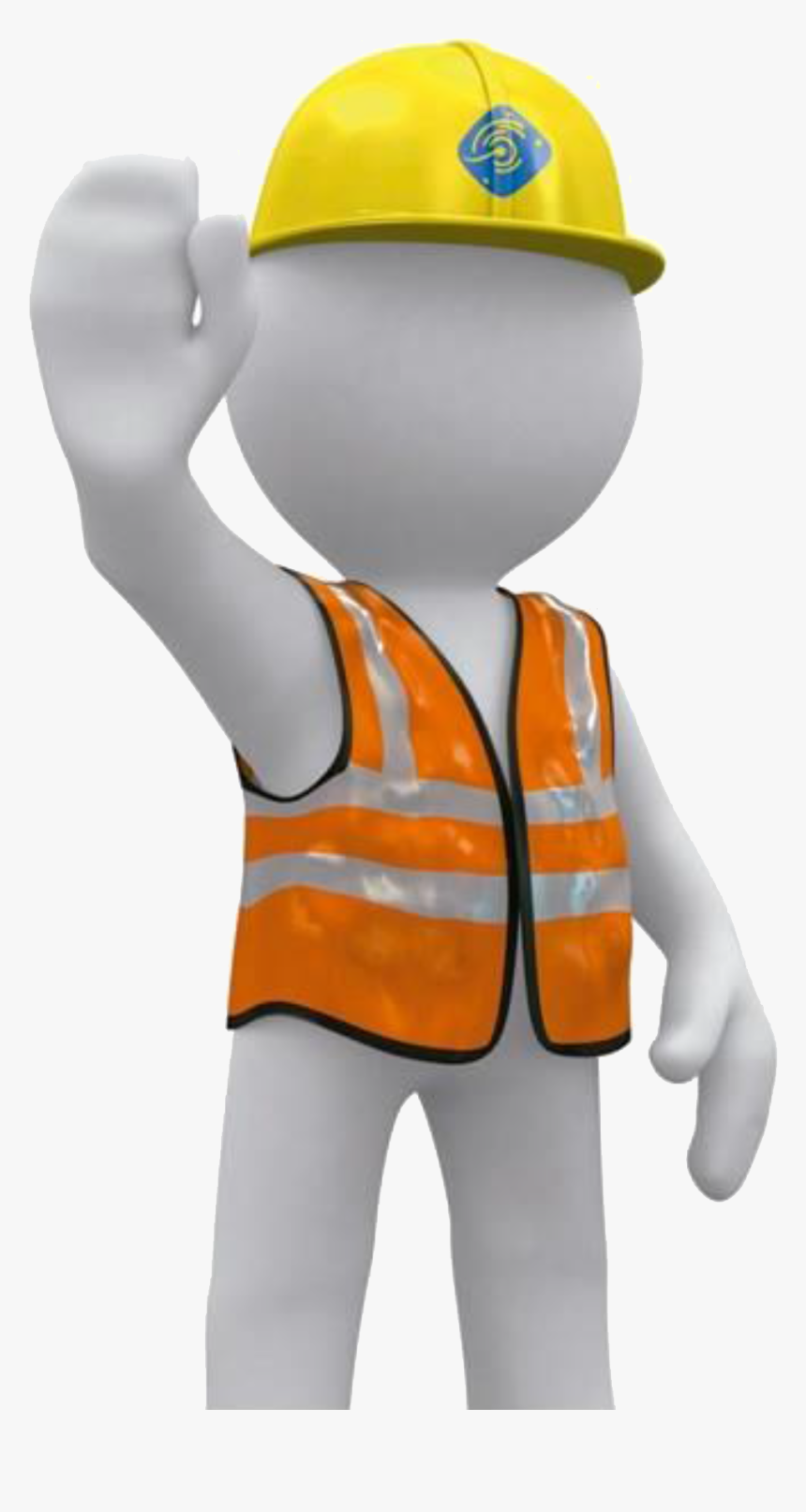 Thumb Image - Under Construction Man, HD Png Download