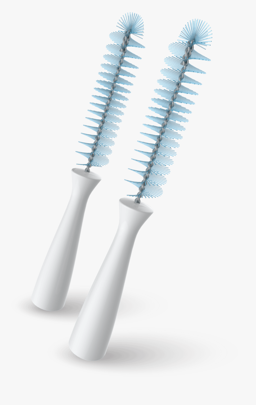 Baby Bottle And Nipple Brush, HD Png Download