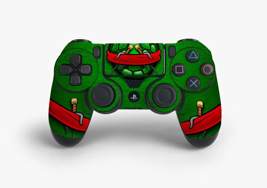 Ps4 Controller Turtle Time Raph Decal Kit 
 Class Lazyload - Red Camo Ps4 Controller, HD Png Download