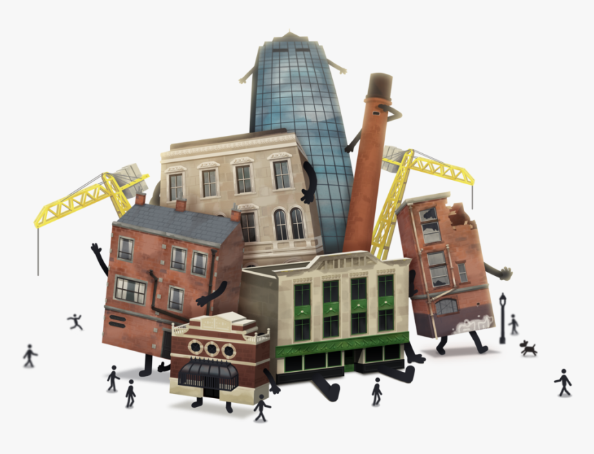 Commercial Building Png, Transparent Png