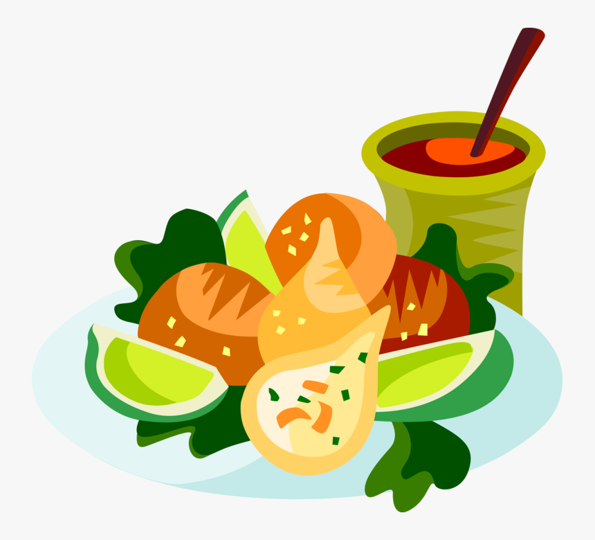 Vector Illustration Of Coxinha, Brazilian Cuisine Chopped - Educazione Alimentare, HD Png Download