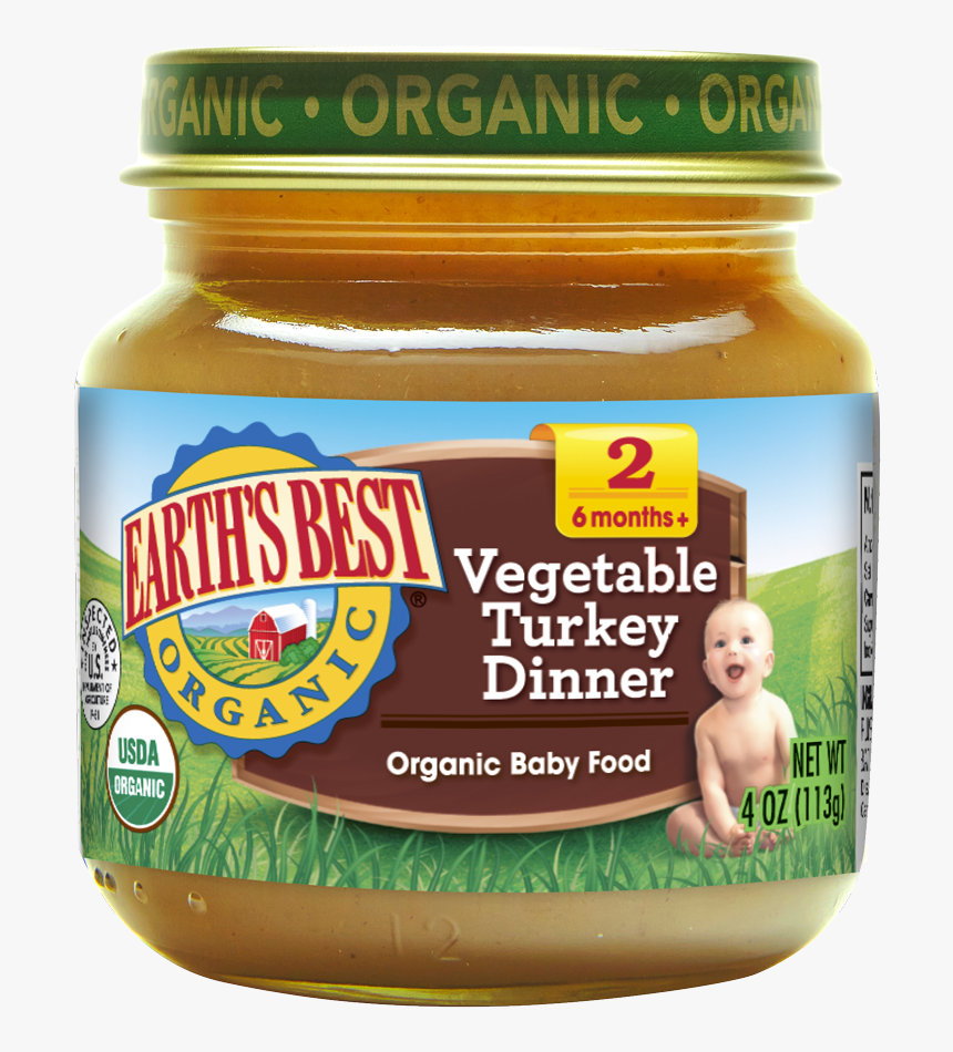 Vegetable Turkey - Earth's Best Vegetable Turkey Dinner, HD Png Download