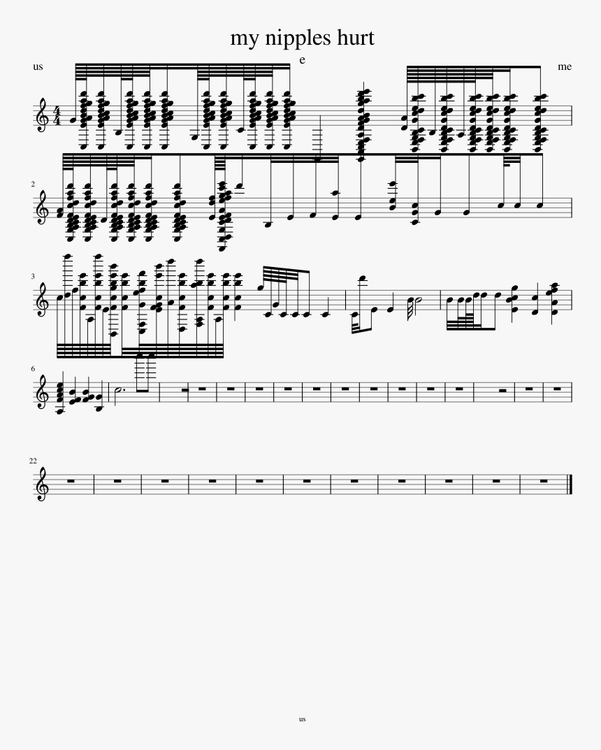 Sheet Music, HD Png Download
