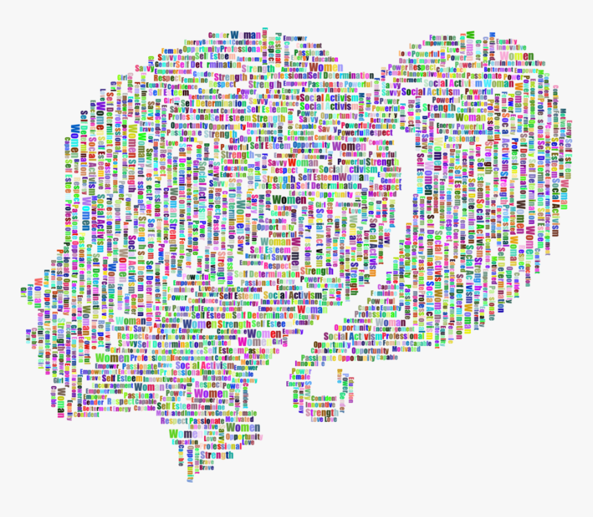 Map,symmetry,organ - Woman Empowerment Clipart Png Free, Transparent Png