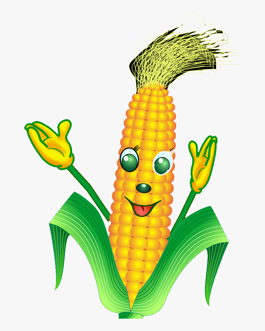 On The Cob Cartoon Transprent Png Free, Transparent Png