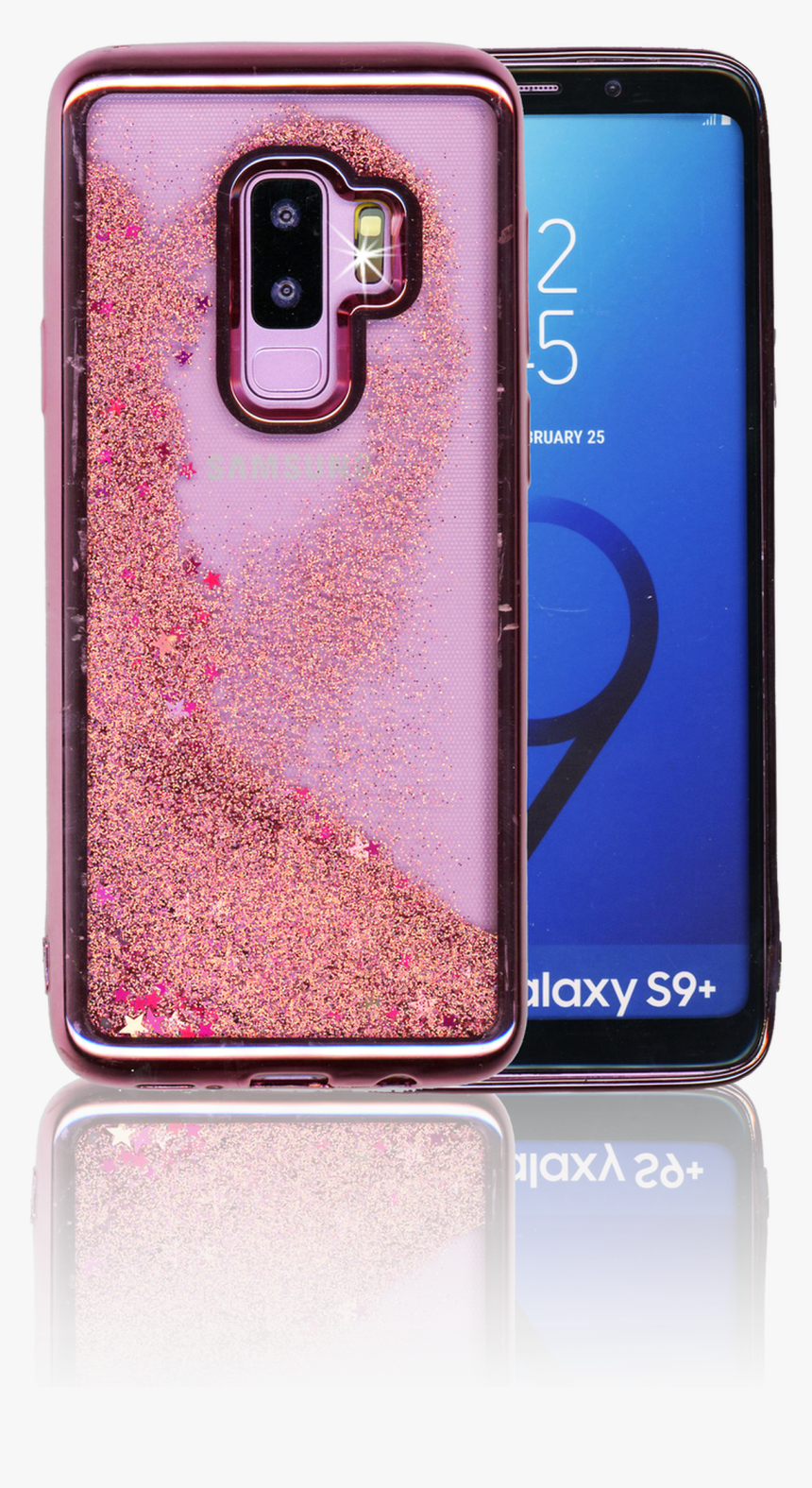 Samsung Galaxy S9 Plus Mm Electroplated Water Glitter, HD Png Download