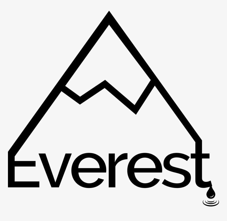 Everst Logo Black - Triangle, HD Png Download