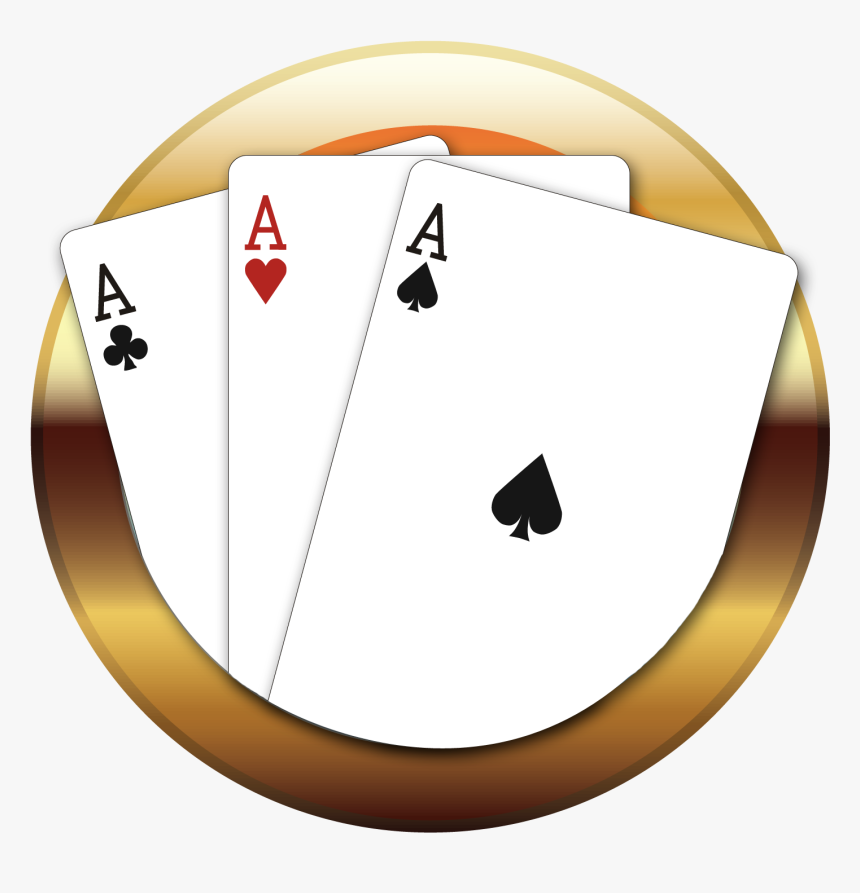 Poker Card Png Svg Library Library - Circle, Transparent Png