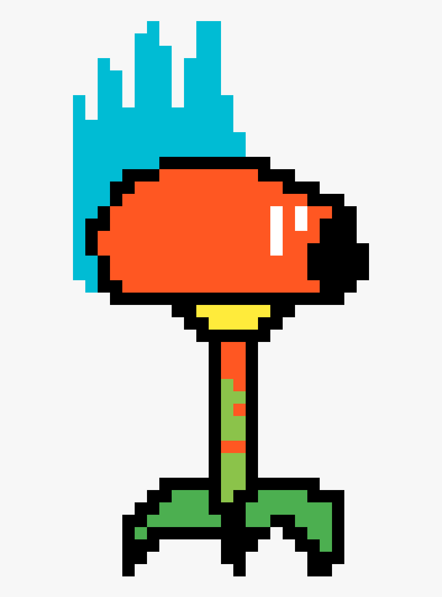 Blue Fire Peashooter, HD Png Download
