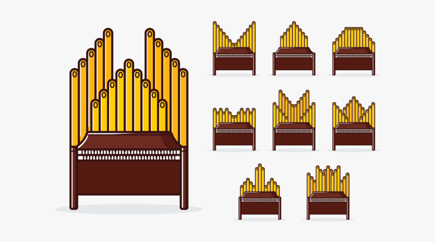 Pipe Organ Clipart, HD Png Download
