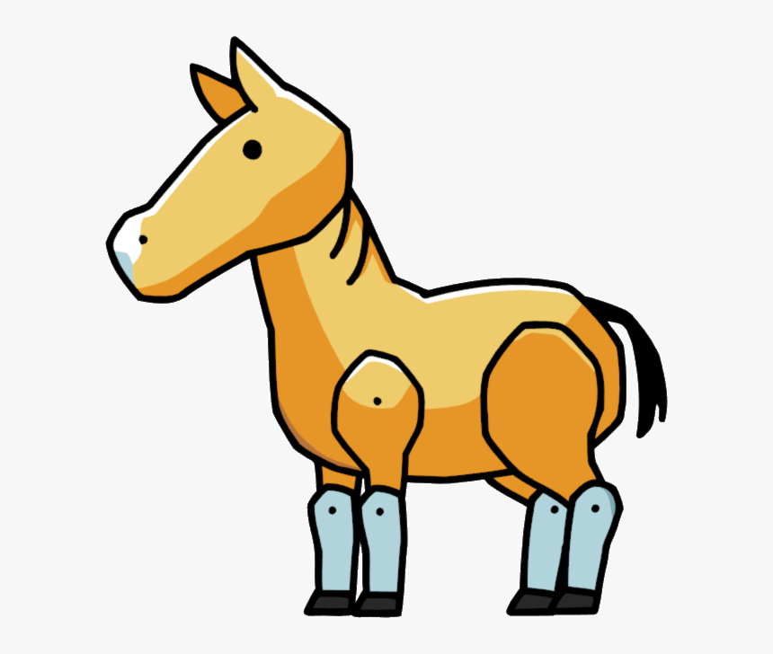 Scribblenauts Horse - Scribblenauts Horse Png, Transparent Png