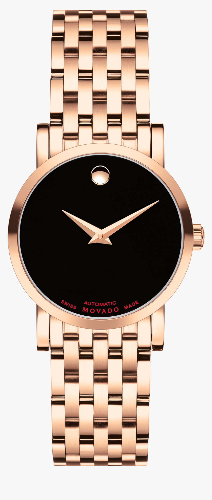Red Label - Women Movado Gold Watch, HD Png Download