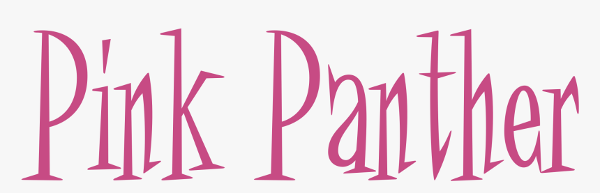 Pink Panther Logo Vector, HD Png Download